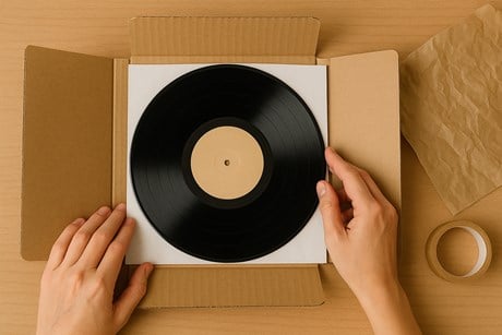 Schallplatten sicher versenden: Hüllen, Stabilisierung und Karton
