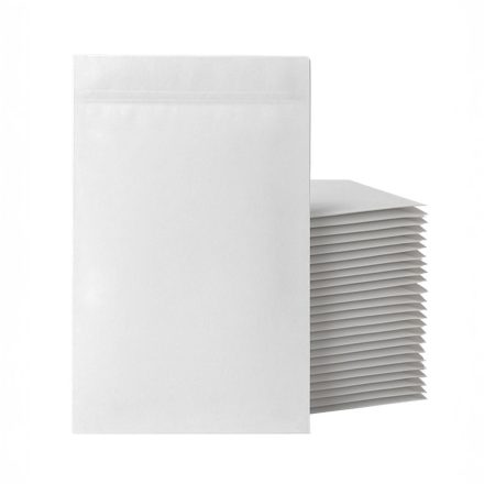 Luftpolsterumschläge OM B12, weiß, innen 115 × 215 mm – 200 Stück