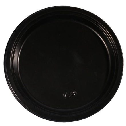 Teller PS 24cm tief schwarz / 50 Stück