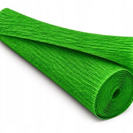 Krepina Italienisch 180g grün 50cm/250cm Papier Dekorativ Dekorativ