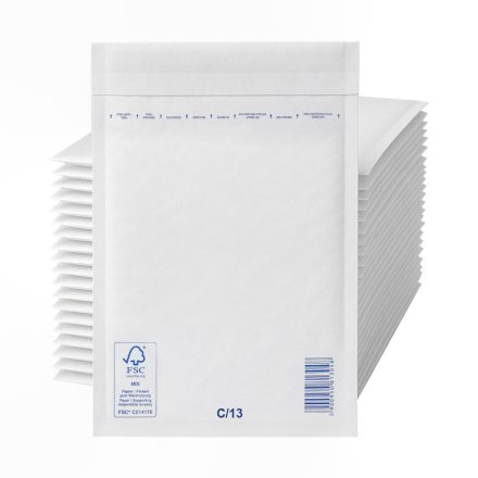 Luftpolsterumschläge schützend VP C13 170x225 mm weiß, Karton 100 Stück
