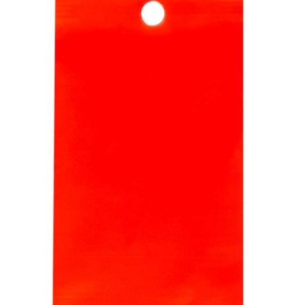 Saitenbeutel rot, Minibeutel 45x65 mm 100 um, 50 Stück