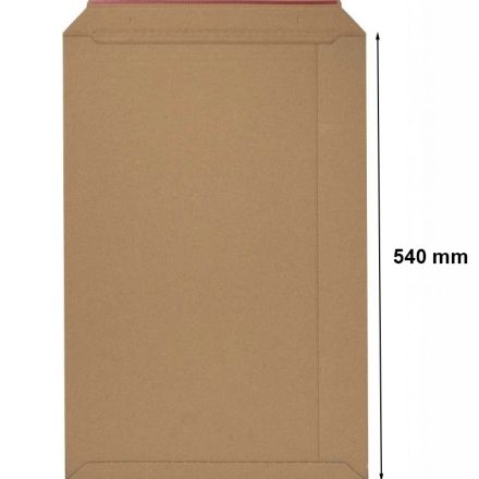 Versandkarton B3 370x540 mm braun steif mit Streifen