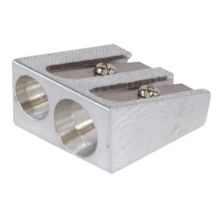 DONAU Doppel-Aluminium-Temperator für Bleistifte 8 und 11 mm silber