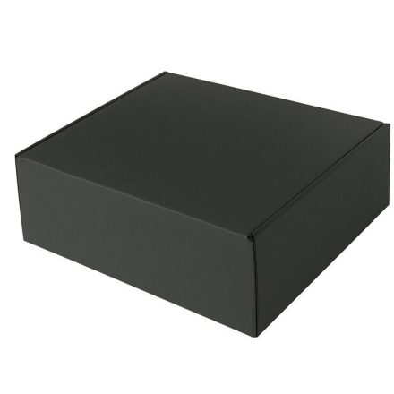 Stanzkarton 450x370x135 mm (außen.) schwarz - Stanzschachtel