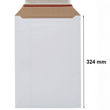 Umkarton C4 für den Versand 229x324 mm weiß mit Streifen und Teil