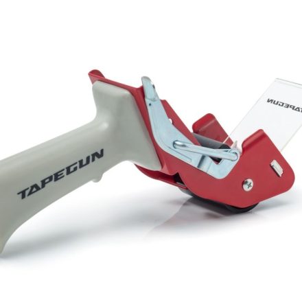 Packband – Dispenser für Schweizer Päckchen Manuell Metall rot TapeGun