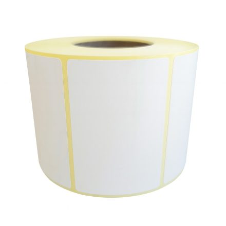 Thermoetiketten selbstklebend weiß 70x50 mm - Rolle 1000 Stück