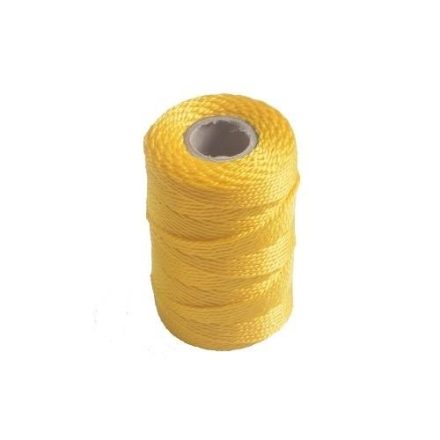 Mauerschnüre gelb 100 m Bauseil Polypropylen 1,6 mm