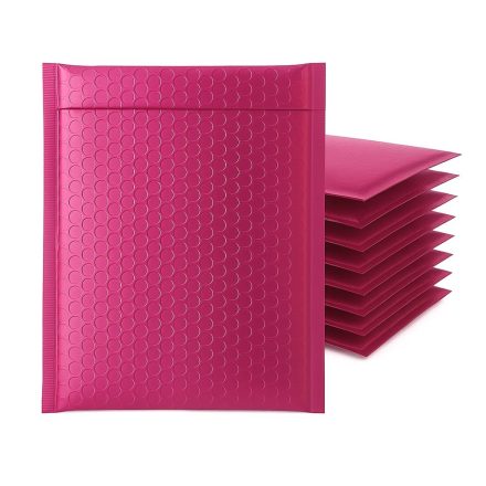 Luftpolsterumschlag metallisch 270x360 mm rosa – Paket 100 Stück