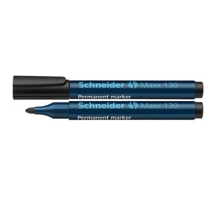 Marker permanent Schneider Maxx 130 schwarz 1-3 mm wasserdicht