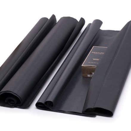 Seidenpapier für Rolle schwarz 50x75cm 48 Blätter dekorativ Papier dekorativ
