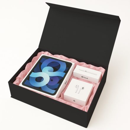 Magnetbox 430x330x100mm schwarz für Geschenke dekorativ A3