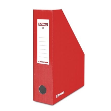 Papierbehälter A4 80 mm rot lackiert Faltkarton