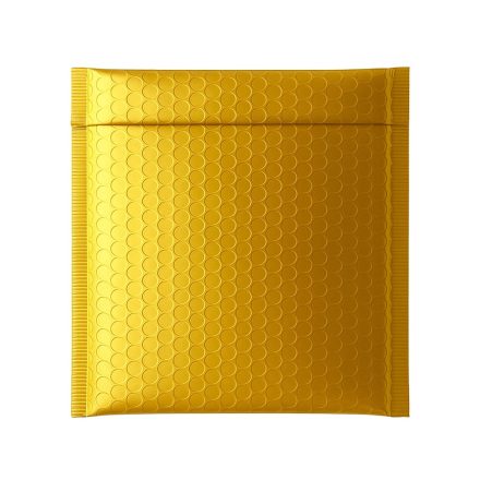 Luftpolsterumschlag metallisch CD 165x165 mm selbstklebend gold