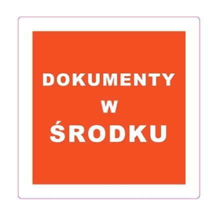 rot Klebeetiketten Dokumente in der Mitte 100x100 mm 100 Stück