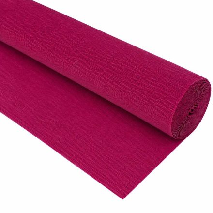 Krepina Italienisch 180g Burgundowa 50cm/250cm Dekoration Cartotecnica Rossi