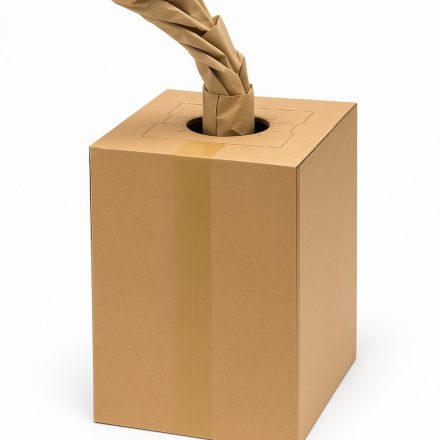 Papier-Füllmaterial NEOBOX 200 mm x 450 m, 80 gsm, braun für Pakete