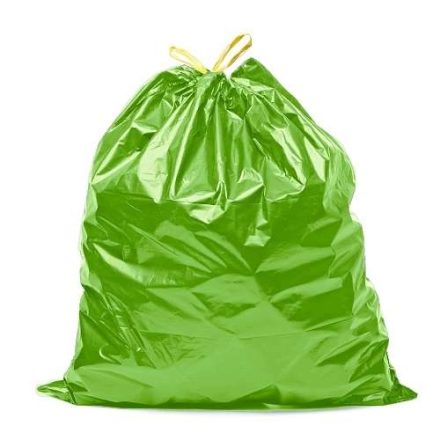 grün Glasbeutel mit HDPE 60l 30um 10 Stück