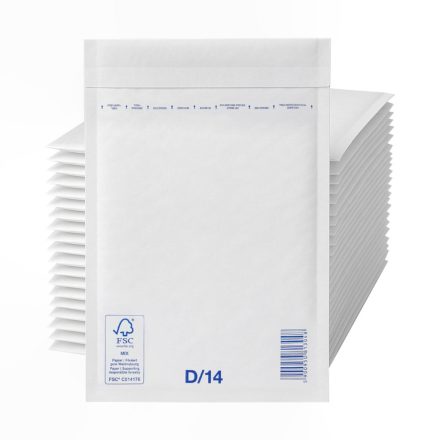 Luftpolsterumschläge schützend VP D14 weiß 200x275 mm Karton 100 Stück
