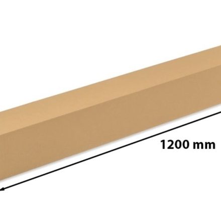 Stanzkarton 1200x120x120 mm 2A0, braun Stanzschachtel
