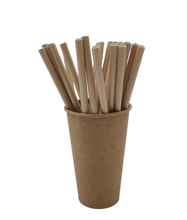 Papierhäcksler Bronzekraft für Getränke 8x210 mm 250 Stück, braun