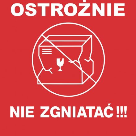 Warnungsaufkleber ACHTUNG! 100x100 mm 100 Stück!