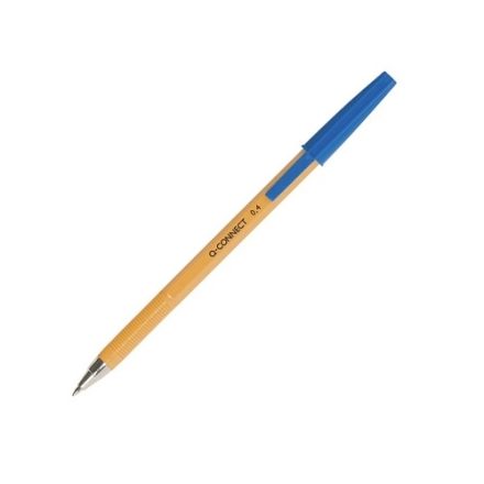Klassischer Stift Q-Connect 0,4 mm blau 20 Stück