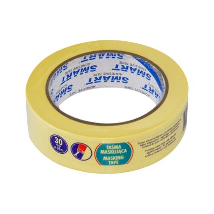 Papierband Malarska SMART gelb 30mm x 50m Maskiert für die Renovierung