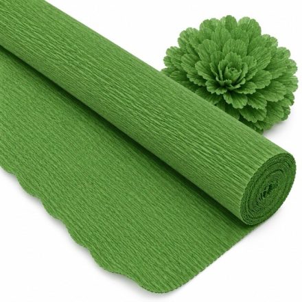 italienische Krepina 180g grün Flasche 50x250 cm Floristpapier