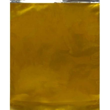 Metallisierte Aluminiumfolie mit einem Streifen von 230x325 mm, 100 Stück, gold