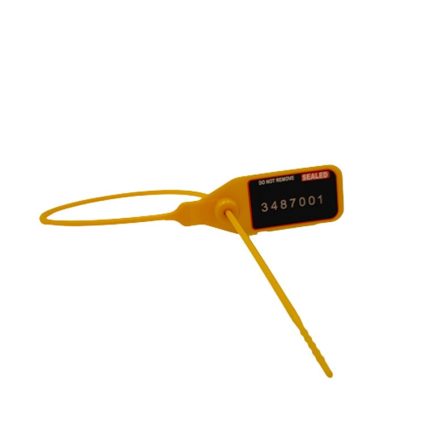 Kunststoff-Sicherheitsplomba Unix L 385 mm gelb 10 Stück