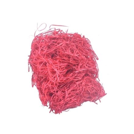dekorativ Holzwolle rot 500g Füllmaterial für Geschenke