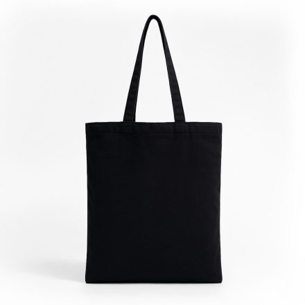 Mehrmalige schwarz Tasche 38x42 cm, Griff 70 cm