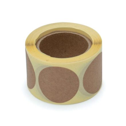 Runde Aufkleber EKO KRAFT Ø 35 mm 250 Stück. Selbstklebeetiketten