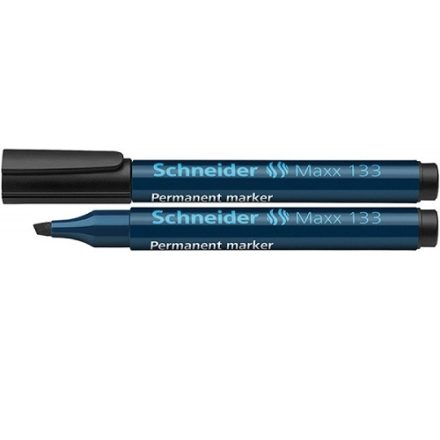 Marker permanent Schneider Maxx 133 abgeschnürt 1-4 mm schwarz wasserdicht