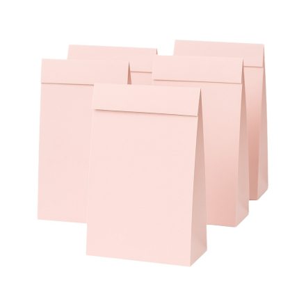 Kartonumschlag mit Seitenfalte B6 130x170x40 mm rosa 220g 10 Stück