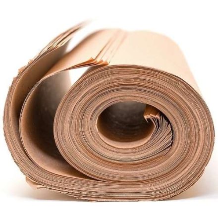 glattes Verpackungspapier Kraft zum Verpacken von Folien 80x120 cm 80 g/m2