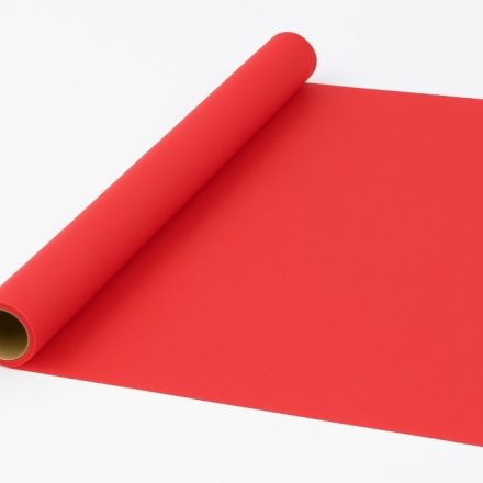 Dekorative Satinfolie rot 50 cm x 9 m für Floristik