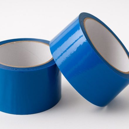 Packband mit Acrylkleber blau 48 mm x 45 m für Kartons und Pakete