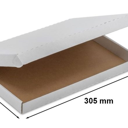 Stanzkarton F427 weiß Schachtel A4 305x215x25 mm Paczkomat XS