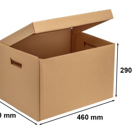 Stanzkarton – Archivierkarte mit einem Alter von 460x330x290mm braun