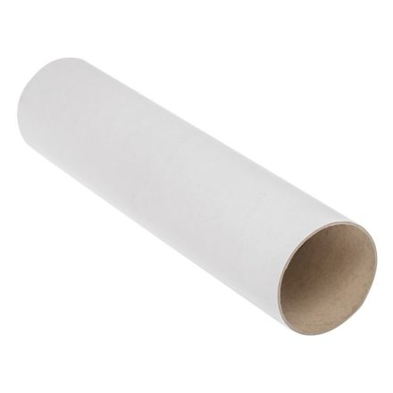 Versandrohr aus Pappe aus Pappe B2 weiß für Poster 80 mm g. 2 mm L 550 mm