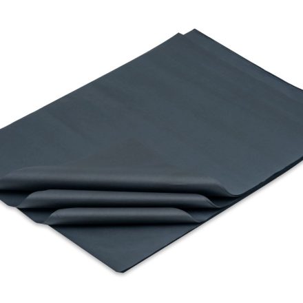 Papier für Verpackung und Dekoration schwarz 50x70 cm, 100 Blätter