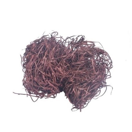 dekorativ Holzwolle wiolina braun 1 kg für Pakete und Geschenke