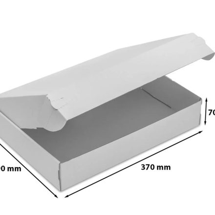 E-Commerce-Box 370x290x70mm F427 weiß Premium-Lack