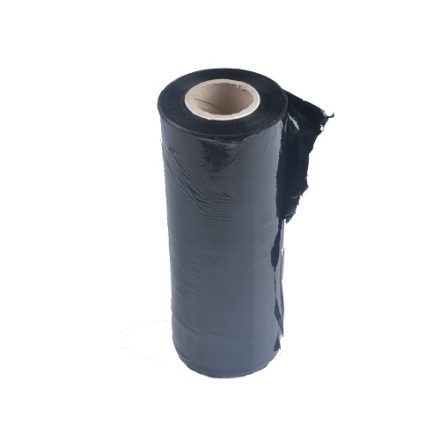 Stretch Minirap für Verpackung 10 cm 0,30 kg 23 um fi 38, schwarz