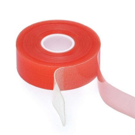 Klebeband mit zweiseitigem Gel mit Montagegitter 19 mm x 5 m