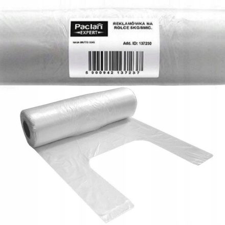 Paclan Expert HDPE Reklamefolie 5 kg, 140 Stück auf Rolle