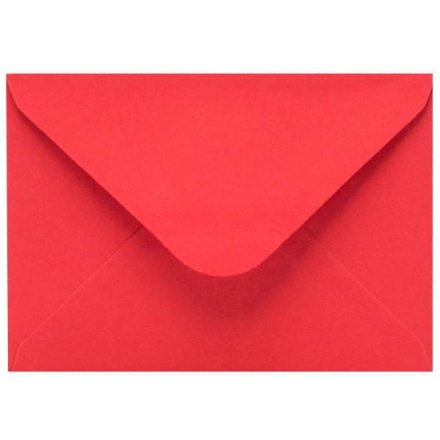 Umschlag C6 für hellrot 114x162 mm 120 gsm, 50 Stück